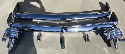 X MERCURY MONTCLAIR NUEVO TRIPLE CHAPADO CROMO PARACHOQUES DELANTERO 1956 56 OEM Foto 1 de 4