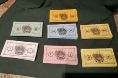 SpongeBob Squarepants Monopoly 2010 NEW Money Cash $1 $5 $10 $20 $50 $100 $500 - Image 1 of 4