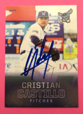 201 Choice, Wilmington Blue Rocks- CRISTIAN CASTILLO - Mexico -autographed