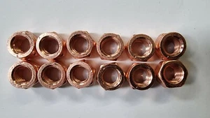 Porsche 356, 912, 911 Copper exhaust nuts 54754221 - Picture 1 of 1