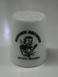 Up4Bid Motown Records Collectible Porcelain Thimble - Picture 1 of 1