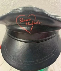 Sombrero Vintage Años 90 WWF HBK Heartbreak Niño Shawn Michaels Estampado Cebra Pequeño - Imagen 1 de 6