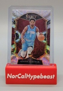 2020-21 Panini Select Kenyon Martin Jr. Concourse 98 Silver Scope Prizm Rookie