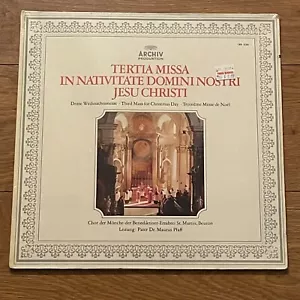 Archiv LP: "Tertia Missa in Nativitate D N Jesu Christi", 198036, FACTORY-SEALED - Picture 1 of 6