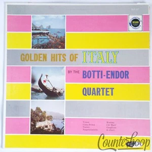 Botti-Endor Quartet – Golden Hits Of Italy EXC Design Records – DCF-1013 - Imagen 1 de 2