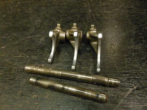 1981 YAMAHA XT250H XT 250 H XT250 MOTOR SHIFTING SHIFTER SHIFT FORKS - Picture 1 of 1