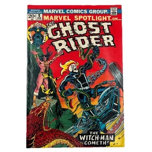 Marvel Spotlight #8 Ghost Rider 1973 F/VF ✨ VIBRANT COLORS. Glossy - Picture 1 of 11