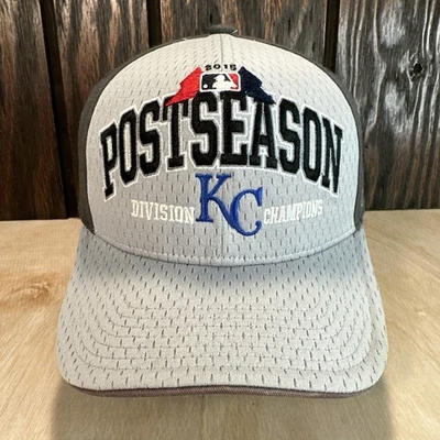 Kansas City Royals Hat 2015 Post Season Snapback Cap 47 Brand Division Champions - Image 1 of 4
