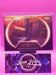2025 Topps Chrome Star Wars - Mae Aniseya #AC-13 - Acolyte - Refractor - Picture 1 of 2