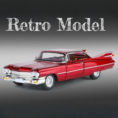 1:32 Cadillac Eldorado Biarritz Classic Car Model with Sound and Light Pull Back - Image 1 of 4