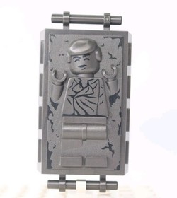 LEGO Han Solo Carbonite Minifigure - Star Wars 8097 75060 75243 9516 75137