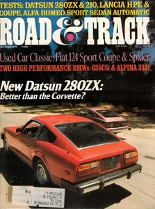 ROAD & TRACK ~ Nov 1978~ Datsun 280ZX, Alfa Sport Sedan, BMW 635CSi & Alpina 333 - Picture 1 of 2