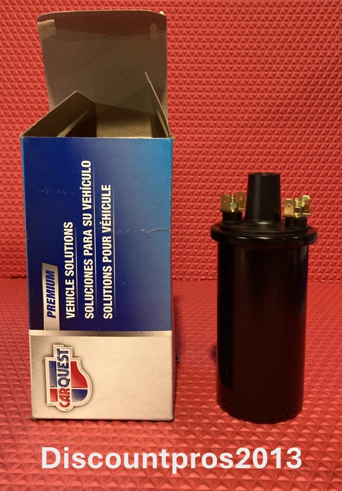 Bobina de encendido Carquest EBC1487 Abarth Alfa Romeo Ford GMC Jeep Lotus 1950-1992 Foto 1 de 2