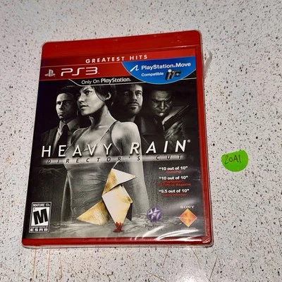 Heavy Rain - Director's Cut - Greatest Hits (Sony PlayStation 3, 2011 NEW 20A1 - Image 1 of 3