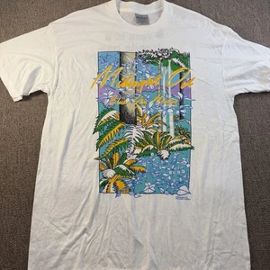 Midnight Oil 1990 Blue Sky Mining T-shirt XL White Brockum 21x31 - Picture 1 of 9