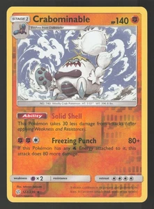 Crabominable 122/236 Holograma Inverso Pokemon SM - Eclipse Cósmico - Imagen 1 de 2