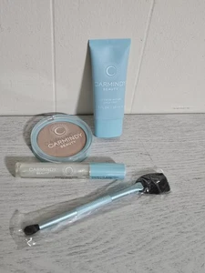 Nuovo lotto 4 pezzi CARMINDY Beauty Daily Prep Lip Gloss Evidenziatore Pennello SIGILLATO - Foto 1 di 7