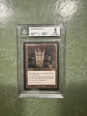 MTG Graded Grim Monolith. - Image 1 of 2