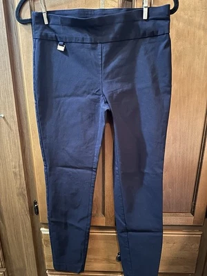 Calça social feminina Petite Alfani 6P preta - Imagem 1 de 4