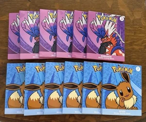 Pokemon McDonald’s 2025 Eevee y Koraidon Pegatina Hojas de Actividad SOLO PEGATINAS - Imagen 1 de 5