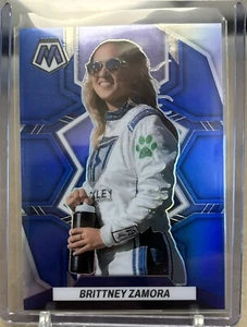 2023 Chronicles Racing Nascar BLUE MOSAIC Card BRITTNEY ZAMORA 020/199 - Picture 1 of 2