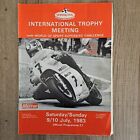 DONNINGTON INTERNATIOANL MOTORCYCLE TROPHY MEETING 1983 WORLD OF SPORT SUPERBIKE