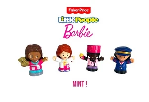 Fisher Price Little People Barbie Conjunto de Figuras Profesionales Lote de 4 - ¡Como Nuevo! - Imagen 1 de 2
