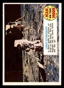1970 Topps Man on the Moon #57 Lunar Seismograph VG *d4