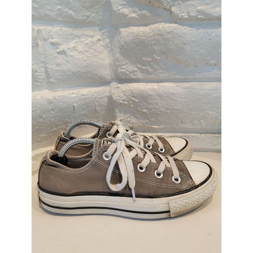 Converse All Star Chuck Taylor top basso tela grigio unisex uomo 4 donna 6