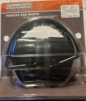 Champion Traps And Targets 42820 Orejeras Pasivas Negras Nuevas Foto 1 de 4