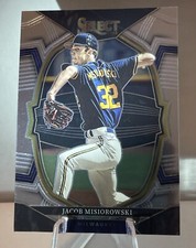 🔥Jacob Misiorowski  Milwaukee Brewers top prospects - 2023 Panini Select🔥