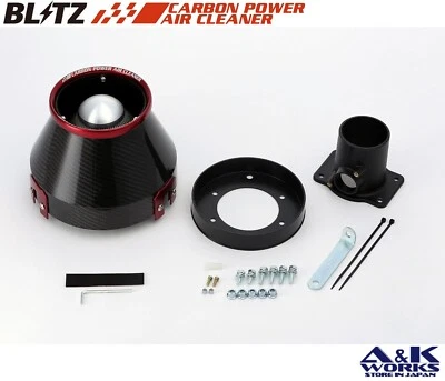 BLITZ 35062 CARBON POWER Air cleaner Kit TOYOTA COROLLA 2ZZ-GE AIR FILTER - Image 1 of 4