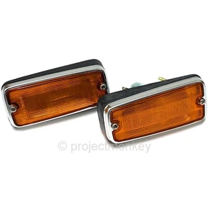 OEM Toyota 69-75 Land Cruiser FJ40 Side Marker Turn Signal Lights Genuine Parts - Picture 1 of 2