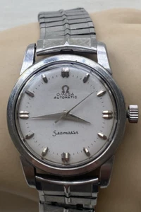 Vintage Omega Seamaster Automatic Watch Stainless Good Work 32 mm. - Picture 1 of 12