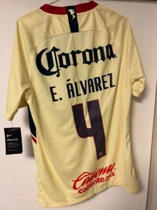 ALVAREZ 4 M CLUB AMERICA 2018 2019 JERSEY Camiseta Shirt Nike - Picture 1 of 6