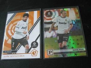 2020-21 DANIEL WASS/GONCALO GUEDES 2-CARD SOCCER LOT Chronicles Valencia - Picture 1 of 1