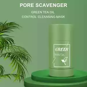 Face Clean Mask Green Tea Cleansing Stick Mask Shrink pores Deep Blackhead - Picture 1 of 6