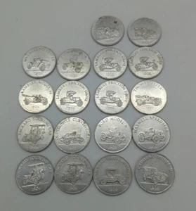 Sunoco Antique Car Coins Series 2 Lot of 18. 1901- 1909 - Picture 1 of 2