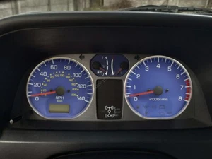 For Mitsubishi Pajero iO Pinin 98-07 Polished Aluminium Trim dash cluster Rings - Picture 1 of 5