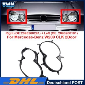 Scheinwerfer Dichtung Dichtlippe Links Rechts für Mercedes Benz CLK W209 Coupe - Bild 1 von 8