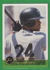 Carl Crawford - 1999 Just Minors #72 - Princeton Devil Rays Baseball Card