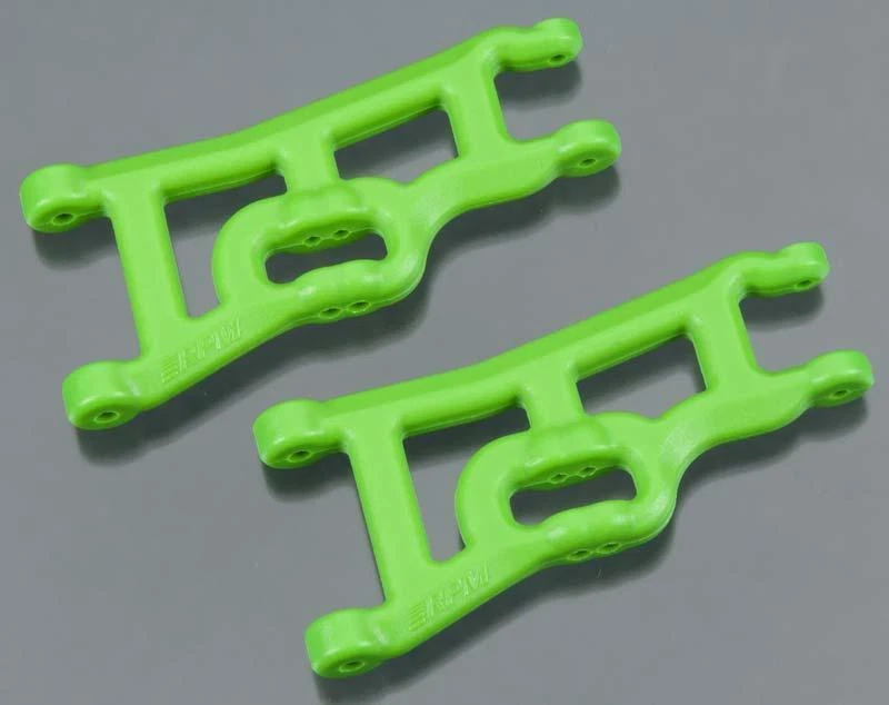 NEW RPM Traxxas Nitro Slash Rustler Stampede Front A-Arm Set Green 80244 - Image 1 of 1