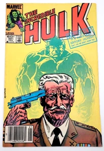 UNGLAUBLICHER HULK #291 (1984) / SEHR GUTER ZUSTAND + / URSPRUNG VON GENERAL THUNDERBOLT ROSS KIOSK - Bild 1 von 2