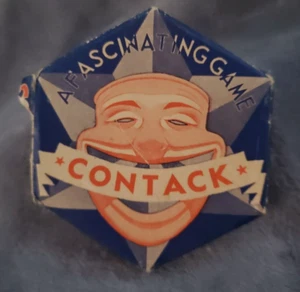 1920s-30s Contack Game In Original Box With Instructions “complete” - Picture 1 of 6