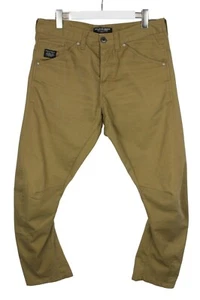 Jack & Jones Anti Fit Hose Herren W34/L28 Arbeitskleidung Kegelförmig Knopf Fly - Bild 1 von 8