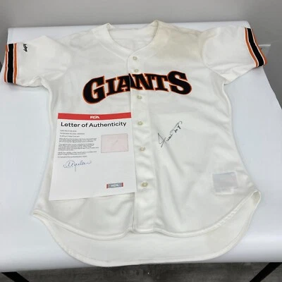 Willie Mays Signed San Francisco Giants Authentic Game Model Jersey PSA DNA COA - Image 1 of 4