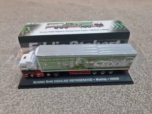 ATLAS EDITION 1/76 EDDIE STOBART SCANIA R440 HIGHLINE REFRIGERATED MATILDA H6668 - Picture 1 of 2