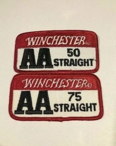 Winchester AA Straight Patch - Trap Skeet Clay Shooting Shotgun Vintage You Pick - Picture 1 of 5