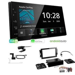 Kenwood Autoradio Apple CarPlay Android DAB+ für Dodge Charger 2005-2008 schwarz - Bild 1 von 6