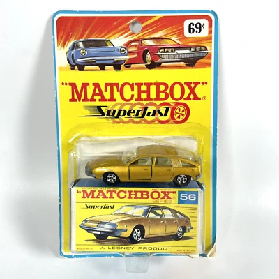Matchbox Superfast No. 56 BMC 1800 Pininfarina Unopened & Carded - Image 1 of 4